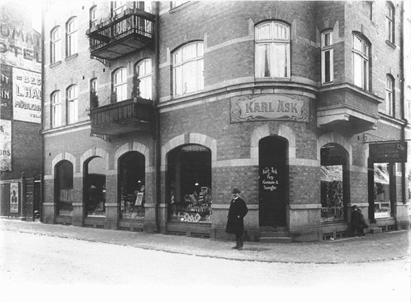 Asks Färg - Hotellgatan, 1905-1917.